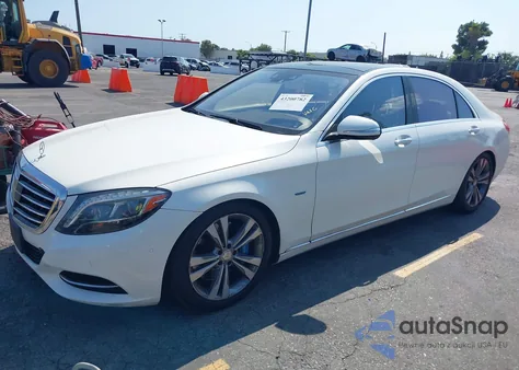 2017 Mercedes-Benz S 550E Plug-In Hybrid из США, поврежденный, VIN WDDUG6DB7HA300898